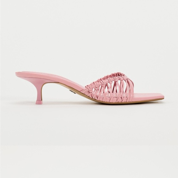 Zara Pink Kitten Heel - Picture 5 of 10